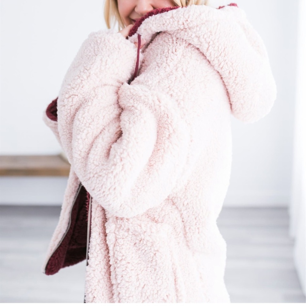 Reversible Sherpa Jacket,